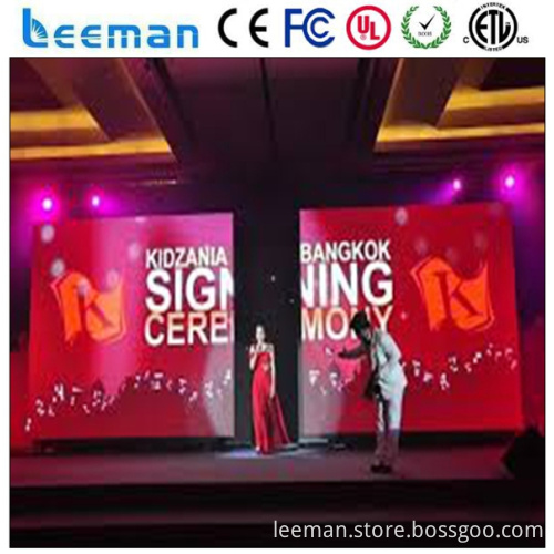 programmable led curtain display Leeman P2.5 SMD smd rental led pixel outdoor display hot selling products